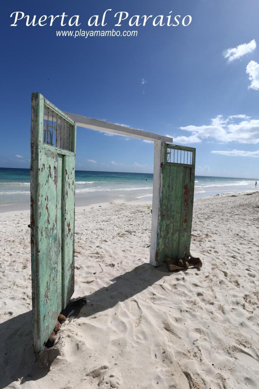 Playa Mambo Eco Cabanas Otel Tulum Dış mekan fotoğraf