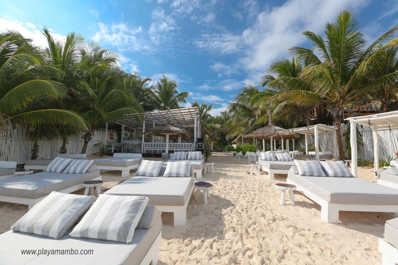 Playa Mambo Eco Cabanas Otel Tulum Dış mekan fotoğraf